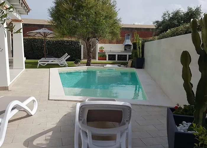 Ilaria Con Piscina Privata A 350 Mt Di Sabbia Villa Tertenìa